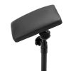 Tattoo Armrest Stand Tripod Foldable Tattoo Arm Leg Rest Stand Adjustable Height and Tilt Black Leather Pad